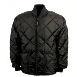 QUILTED GAME JACKET- NAVY