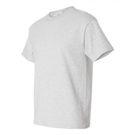 HANES COTTON SS BEEFY T-SHIRT- WHITE  (TALL BODY)