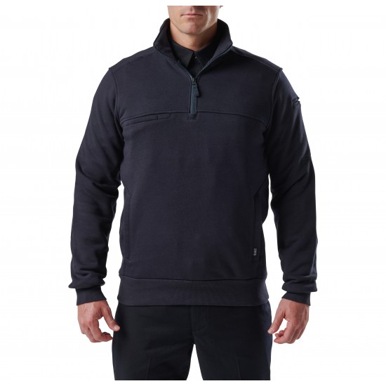 5.11 1/4 ZIP JOB SHIRT- NAVY