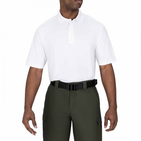 BLAUER MENS SS POLO SHIRT/ WHITE